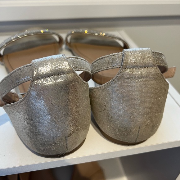 Champagne sandals in size 11 - Picture 4 of 5